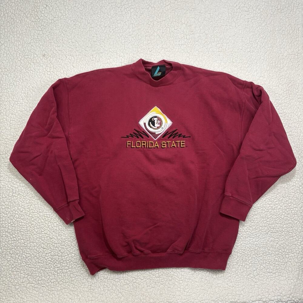 Vintage Florida State Seminoles Crewneck Sweatshirt XL Logo Athletic Made In USA